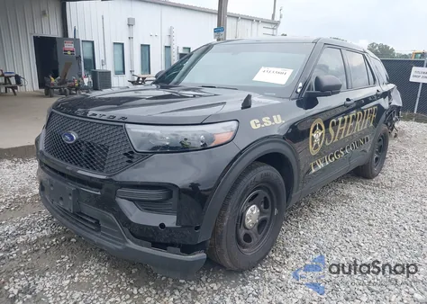 2024 Ford Police Interceptor from USA, damaged, VIN 1FM5K8AC6RGA25704